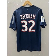 PSG 12-13 IBRAHIMOVIC BECKHAM Top Quality Retro Soccer Jersey custom T-shirt Football Jersey