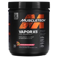 MuscleTech VaporX5 Pre-Workout 30 Servings100% Original