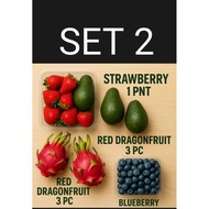 Gift/Hamper set fresh fruits set 2