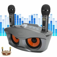 TRUJHSDRTUJRSH SD306Plus 30W Wireless Bluetooth Speaker with Dual-mic Audio All-in-one Machine Supports Karaoke Dual-mic TF/USB High Volume
