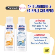 Aiken Anti Dandruff Shampoo/ Anti Hairfall Shampoo/Prebiotics &amp; Probiotic Shampoo (350g)