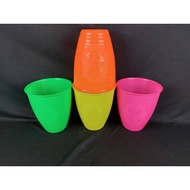Flower Pot Plastic Pot/ Tall Pot/ 20 COLORS