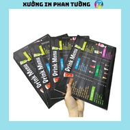 Formex Handheld Menu 5mm | 2-sided printing | Free Design | A5/A4/A3 size - Phan Tuong printing