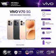 VIVO V70 5G / V60 5G [24GB(12+12)GB RAM 256GB ROM / 24GB*(12+12)GB RAM 512GB ROM] - Original VIVO Ma