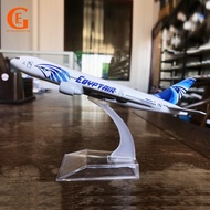 Egypt Air Boeing777 Aircraft Model B777 Alloy Metal Airplane Model Kids Aviation Collection Toy Gift