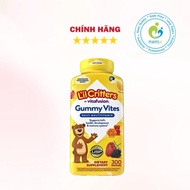 Bear Gummy bears (300) with many nutritious flavors for children from 2 years old L'il Critters Gumm
