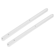 2 Pcs Plastic Drawer Rails Cabinet Slides Dresser Slider Replacement Soft And Furniture White Slidin