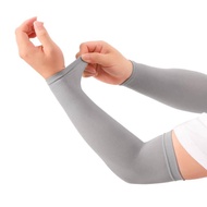 (HS7429 PENDEK) Sarung Lengan tak melorot Separuh (28CM) Handsock Muslim Outdoor Sport Unisex Black 