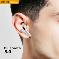 Headset Bluetooth Rexi WA03 TWS Earbuds Double Deep Bass HD Stereo