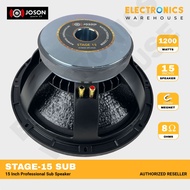 Joson Stage 15 Sub 1000-1200W 15 Inch Professional Sub Speaker