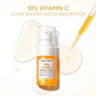 𝗜𝗻 𝗦𝘁𝗼𝗰𝗸 SKINTIFIC 10% Vitamin C Serum 20ml｜7Days Brighten Fades Dark Spots Glow | Fades Hyperpigmen