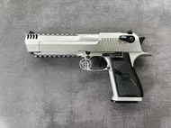 ●維克玩具●WE Desert Eagle .50AE沙漠之鷹 戰術魚骨 授權刻字 瓦斯手槍 銀色-WECGDE0201