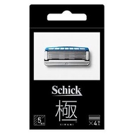 Schick KIWAMI 替換刀片（4 片裝）5 刀片刮鬍刀