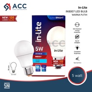 InLite 5 Watt LED Bulb INB007 5 Watt White Bulb