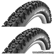 Schwalbe 24 X 1.9 Black Jack MTB Wired Tyres (2 Tires)