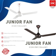 KDK K12V0 / K12V0-PBR / K12W0 / Kipas Siling Ceiling Fan with Regulator Type 3 blades 48‘’ Single Se