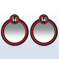 FFAOTIO 2PCS Car Blind Spot Small Round Mirror 360 Degree Car Accessories For Honda Vezel Fit Civic Jazz City