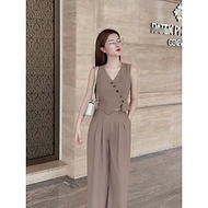 SET ÁO KIỂU ĐÍNH NÚT  3 MÀU Y HÌNH