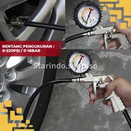 Tire Inflator 3 IN 1 Tire Pressure Gauge Inflator