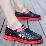 crocs crocs men Anti-slip Men's Outdoor Trendy Baotou Unique Hole Shoes