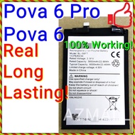 (70W Fast Charge) NEW ORI Long Lasting Stable Battery BL-58FT for Tecno Pova 6 Pro 5G / Pova6 / LI9 