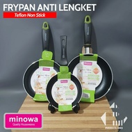 Frypan Teflon Non Stick 12cm 16cm 18cm Non Stick / Non Stick Omelette / Clair Fry Pan Minowa