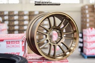 ล้อแม็กขอบ18 RE30 18x9.5/10.5 ET+25/30 6รู139.7 ยี่ห้อ Veloracing รุ่น MG87d สวยงามแข็งแรงทนทาน สีน้ำตาลขอบเงา ราคาต่อ1วง แถมจุกสีฟรี