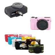 For Canon G7XII G7X II G7X Mark 2 G7X III G7X3 G7X 3 Rubber Protective Body Cover bag Camera Skin Ne