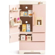 ROBUD Wooden Play Fridge With Ice Maker And Accessories