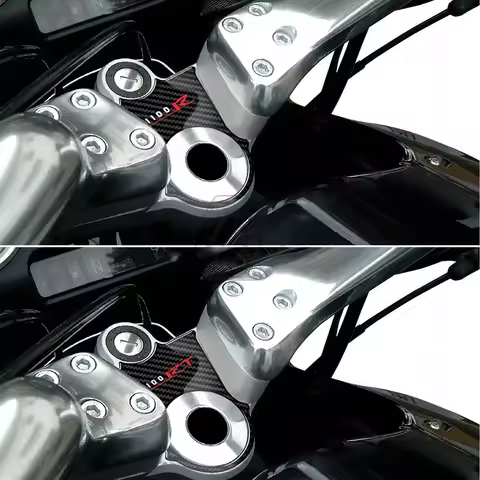 R1100R Motorcycle Carbon-look Top Triple Clamp Yoke Sticker For BMW R1100R ('94-'96) / R1100RT ('96-