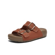 BASTO Womens Platform Sandals Slippers รองเท้าแตะ รองเท้าส้นตึก D7740