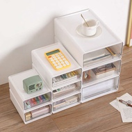 desk organiser office desk decoration book shelf Desktop Storage Box Drawer Type Office A4 Paper Stu