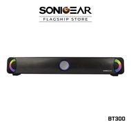 SonicGear BT300 PRO Bluetooth Sound Bar | FM Radio | Brilliant Light Effects