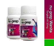 Nu-Prep Wanita (Nu Prep Tongkat Ali) Vegetable Capsule ( 10s x2 / 30s / 60s )