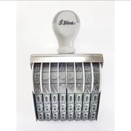 Shiny 8-Digit Number Stamp 11 Mm. NS-08