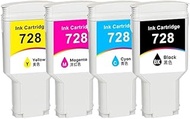 300ML For 728 728XL Compatible Ink Cartridge Compatible with HP DesignJet T730 T830 With Full Ink F9