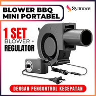 Mini Bbq Blower Fan With Speed Controller Portable Blower Blower Fan Snail Fan