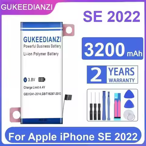 Mobile Phone Battery 3200mAh Stable Durable For Apple iPhone SE 2022