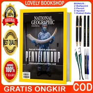 National Geographic August 2025 - Bonus 4 Stationery & 1 Data Cable