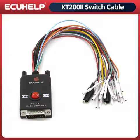 ECUHELP KT200II Switch Cable for ECUHELP KT200 KT200II OBD2 ECU Programmer Tool Car Truck via OBD / 