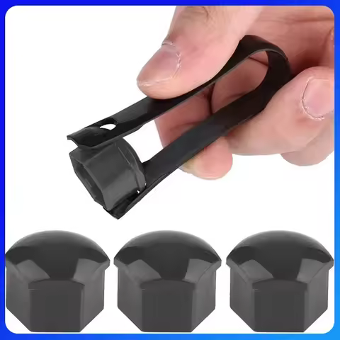 20Pcs Universal 17 19 21 mm Plastic Car Wheel Nut Covers Bolt Caps For Audi A4 B5 B6 B7 8P 8V 8L A5