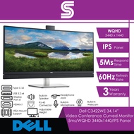 Dell C3422WE 34.14” Video Conference Curved Monitor - 5ms/WQHD 3440x1440/IPS Panel