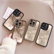 For infinix Hot 8 9 Pro 10 Lite 9 Play 10 Play 11 Play 12 Play 12i 20 Play 30 Play 40i 30i 20i X665E Phone Case Angel Eye Gradient Ink Painting Line Silicone Soft Cover