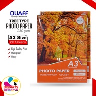 a3 size quaff photo paper 230gsm