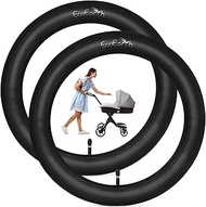 EcoEarth Inner Tube Tire Replacements (2 Pack, 16” x 1.5/1.75/1.95/2.125) for Kids Bike & Jogging St