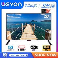 WEYON ทีวีจอแบน 20 นิ้ว LED TV ความคมชัดสูง พร้อมกล่องทีวี