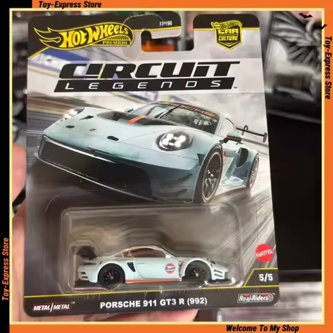 Hot Wheels Premium 2025 Car Culture Circuit Legends Hotwheels 2025 1/64 Car Model Pandem Porsche 911