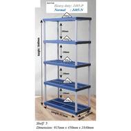 EAGLE DIY Storage Rack / Multi Functional Storage Rack 5 Shelves
