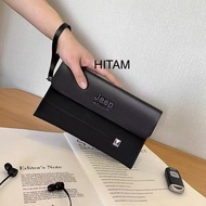 Jeep Gyibug's new handbag large capacity leisure handbag men's business leisure purse handbag grab m