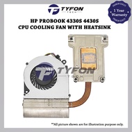 HP Probook 4330s 4430s CPU Cooling Fan With Heatsink 646358-001 646357-001 6043B0092801 (Refurbished